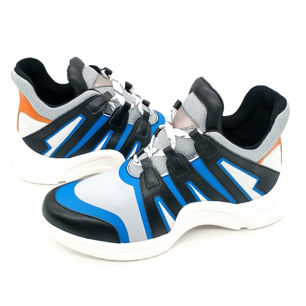 Linea Paolo Rayne Chunky Heel Sneakers Multi Color